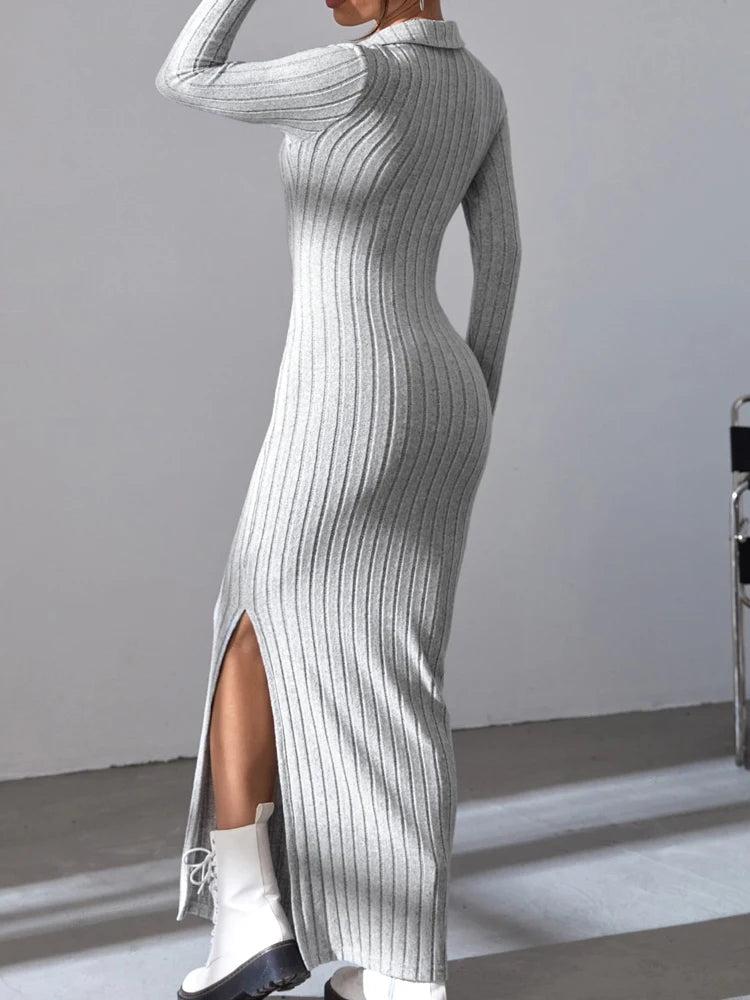 CurveScene Knit Dress