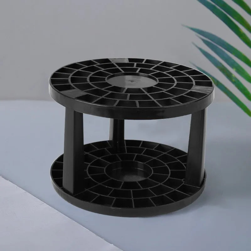 SpinStash – 360° Rotating Makeup Brush Organizer